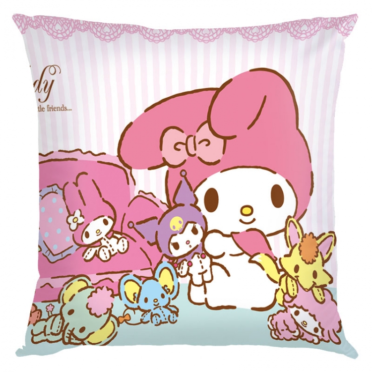 Melody Cartoon square full-color pillow cushion 45X45CM NO FILLING Z3-94