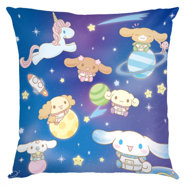Cinnamoroll Cartoon square full-color pillow cushion 45X45CM NO FILLING Z3-5