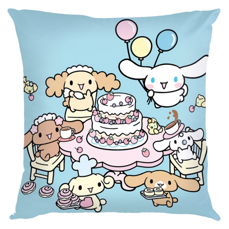 Cinnamoroll Cartoon square full-color pillow cushion 45X45CM NO FILLING  Z3-23