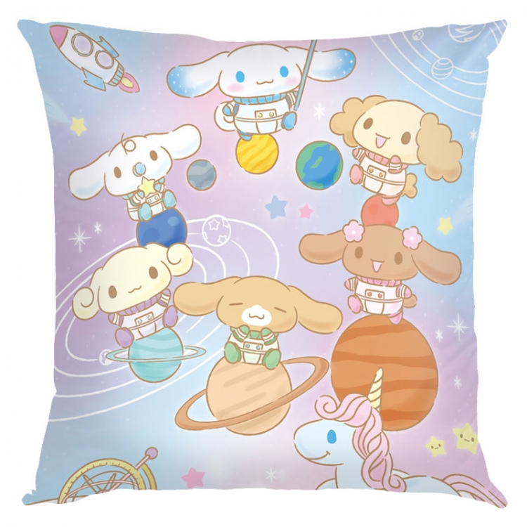 Cinnamoroll Cartoon square full-color pillow cushion 45X45CM NO FILLING  Z3-20