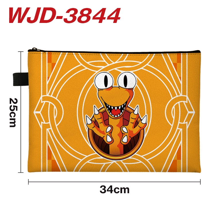 Rainbow friends Anime Full Color A4 Document Bag 34x25cm  WJD-3844