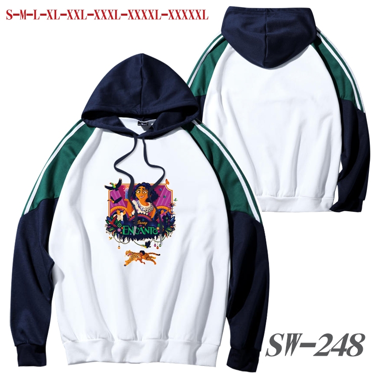 full house of magic Anime color contrast sweater pullover Hoodie from S to 5XL SW-248