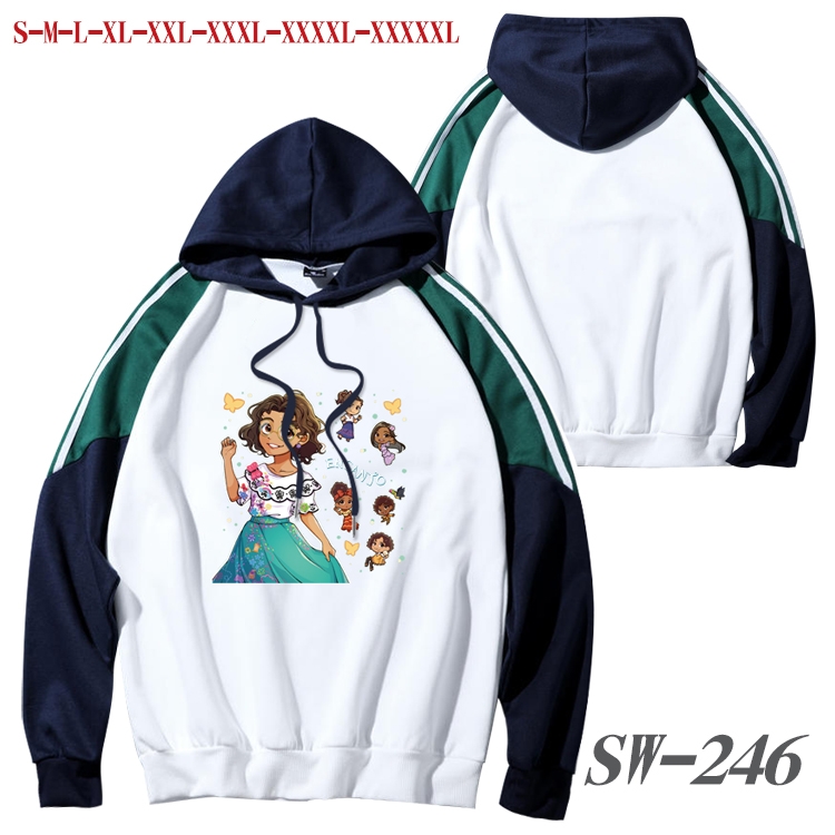 full house of magic Anime color contrast sweater pullover Hoodie from S to 5XL SW-246