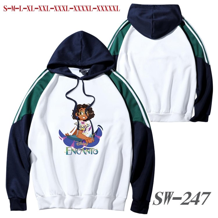 full house of magic Anime color contrast sweater pullover Hoodie from S to 5XL SW-247