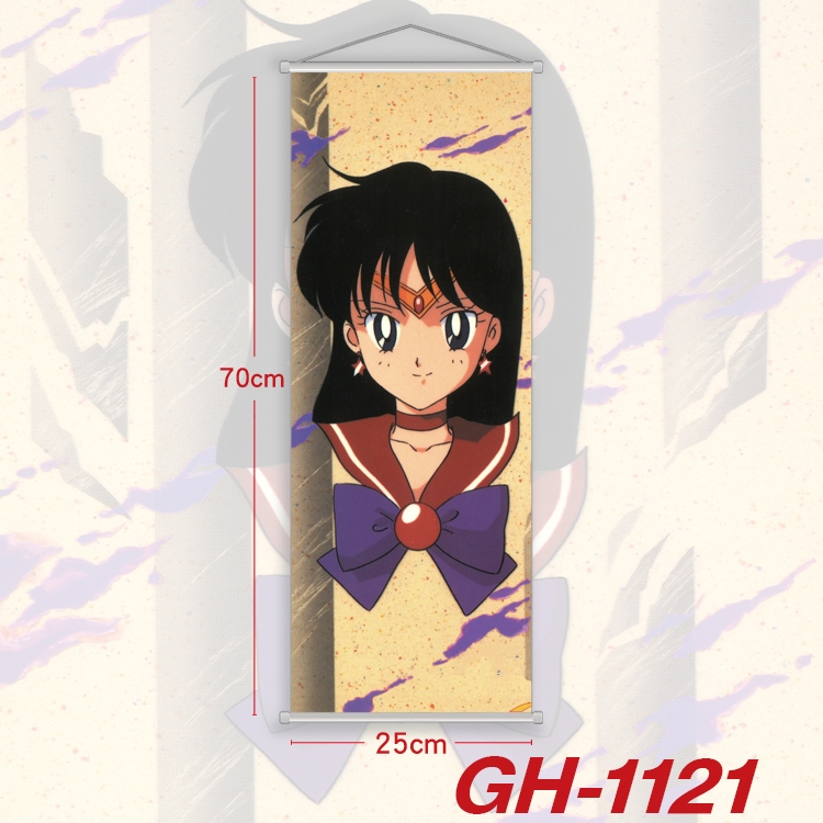 sailormoon Plastic Rod Cloth Small Hanging Canvas Painting 25x70cm price for 5 pcs GH-1121A