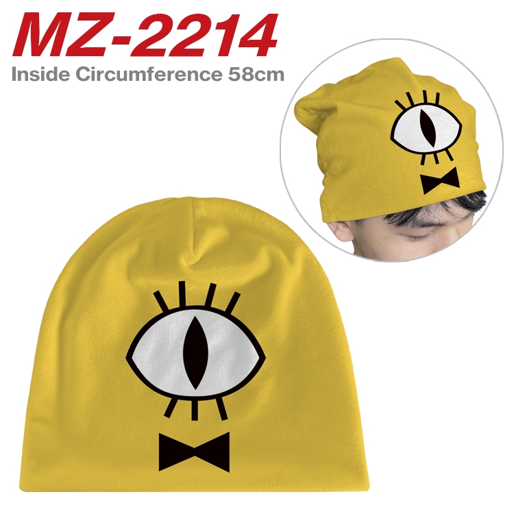 Gravity Falls Anime flannel full color hat cosplay men's and women's knitted hats 58cm  MZ-2214