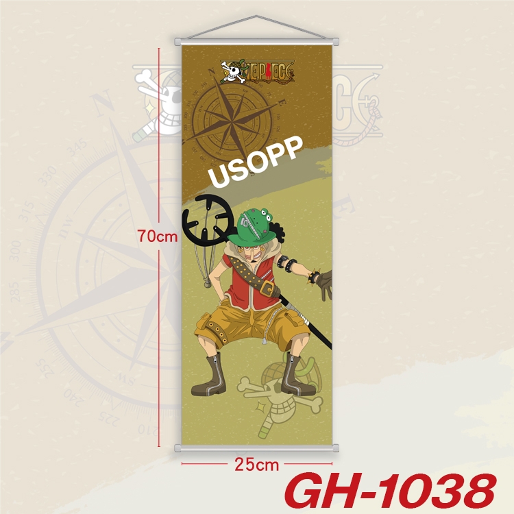 One Piece Plastic Rod Cloth Small Hanging Canvas Painting Wall Scroll 25x70cm price for 5 pcs GH-1038A