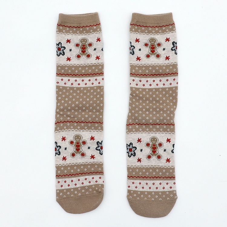 Christmas Collection Personality socks in the tube Couple socks price for 5 pcs