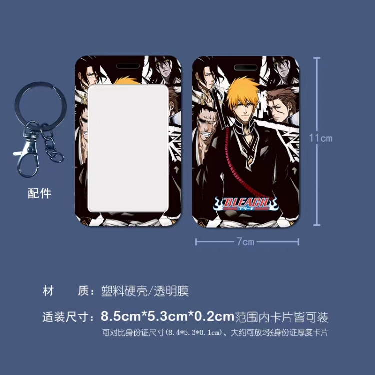 Bleach Cartoon peripheral ID card sleeve Ferrule 11cm long 7cm wide price for 5 pcs