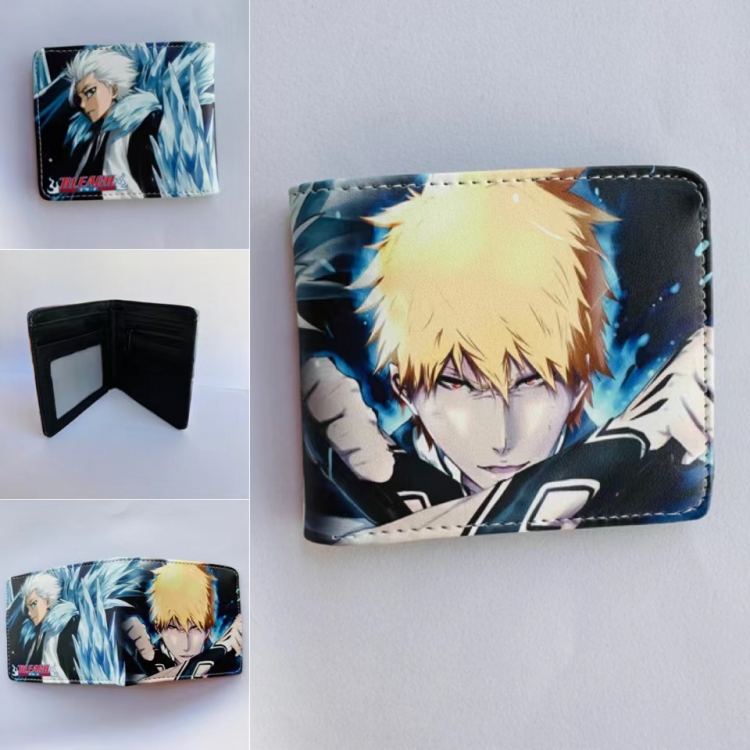 Bleach Full color  Two fold short card case wallet 11X9.5CM 