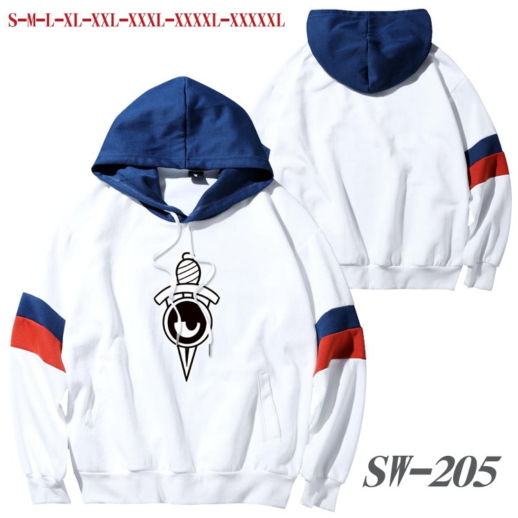 SPY×FAMILY Anime cotton color matching pullover sweater hoodie from S to 5XL SW-205