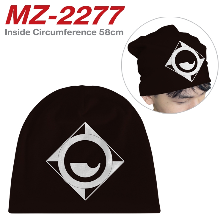 SPY×FAMILY Anime flannel full color hat cosplay men's and women's knitted hats 58cm  MZ-2277