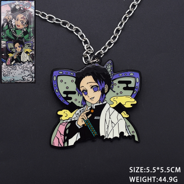 Demon Slayer Kimets Animation cartoon metal necklace pendant