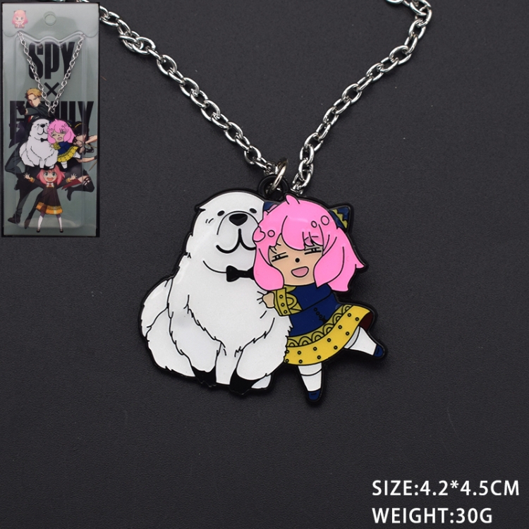 SPY×FAMILY  Animation cartoon metal necklace pendant