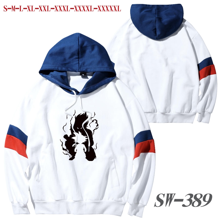 DRAGON BALL Anime cotton color matching pullover sweater hoodie from S to 5XL SW-389