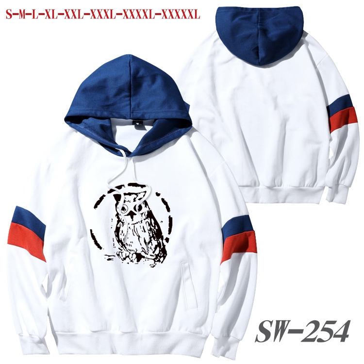 The Promised Neverla Anime cotton color matching pullover sweater hoodie from S to 5XL  SW-254