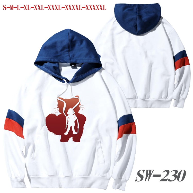 Turning Red Anime cotton color matching pullover sweater hoodie from S to 5XL SW-230