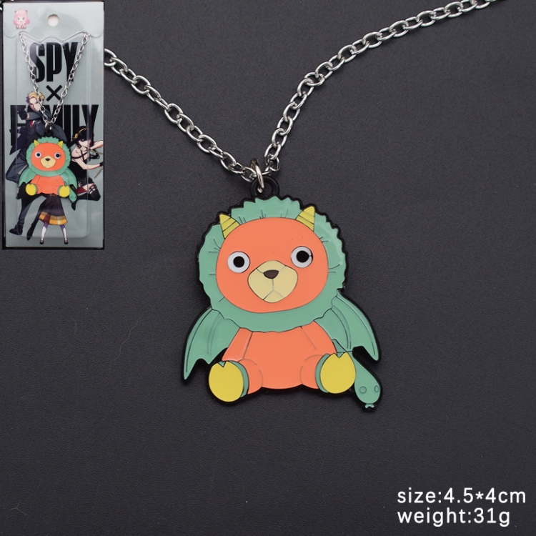 SPY×FAMILY Animation cartoon metal necklace pendant