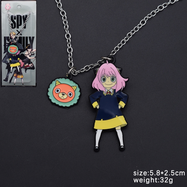 SPY×FAMILY Animation cartoon metal necklace pendant