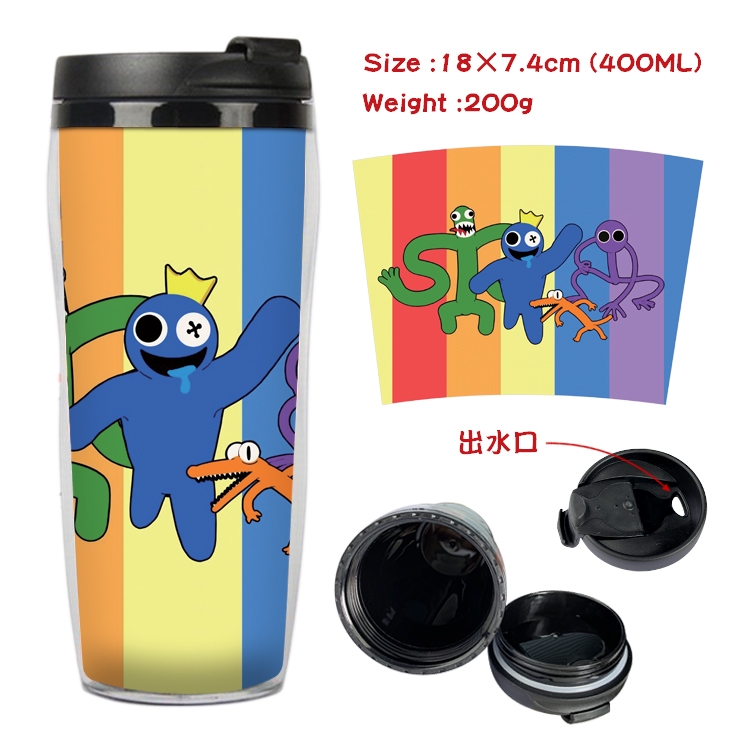 Rainbow friends Starbucks Leakproof Insulation cup Kettle 18X7.4CM 400ML