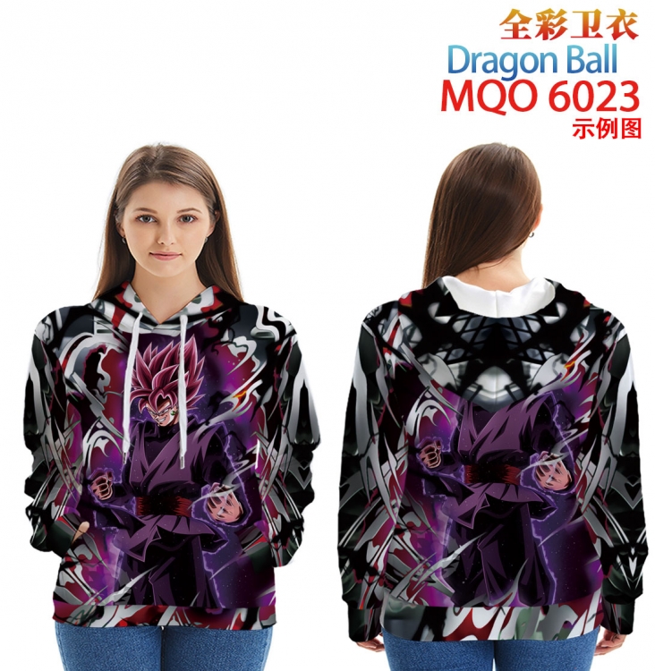 DRAGON BALL Full color hooded sweatshirt without zipper pocket from XXS to 4XL MQO 6023