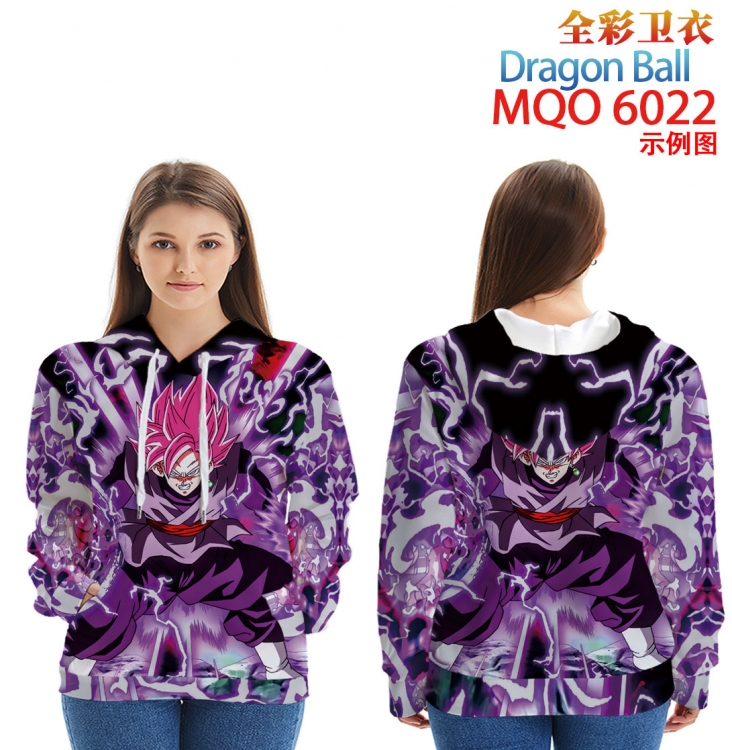 DRAGON BALL Full color hooded sweatshirt without zipper pocket from XXS to 4XL MQO 6022