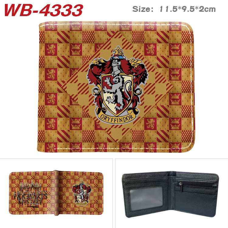 Harry Potter  Animation color PU leather folding wallet 11.5X9X2CM WB-4333A