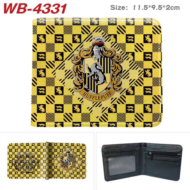 Harry Potter  Animation color PU leather folding wallet 11.5X9X2CM WB-4331A