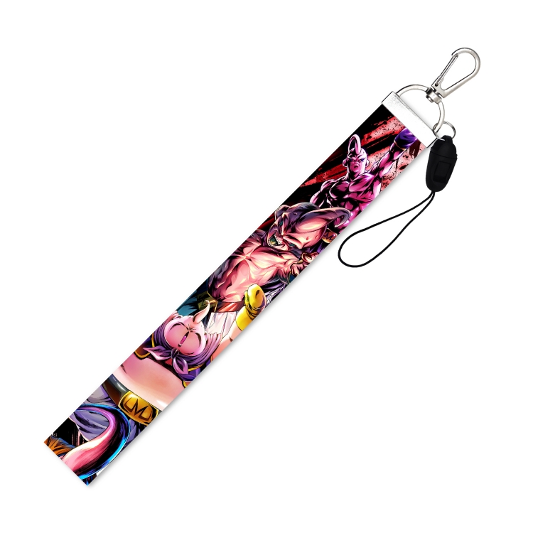 DRAGON BALL Silver Buckle Mobile Phone Lanyard Short Strap 22.5cm  price for 10 pcs