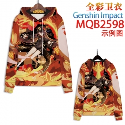 Genshin Impact Full color hood...