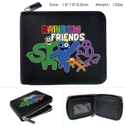 Rainbow friends Anime zipper b...