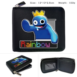 Rainbow friends Anime zipper b...