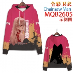 Chainsaw man Full color hooded...