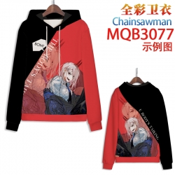 Chainsaw man Full color hooded...