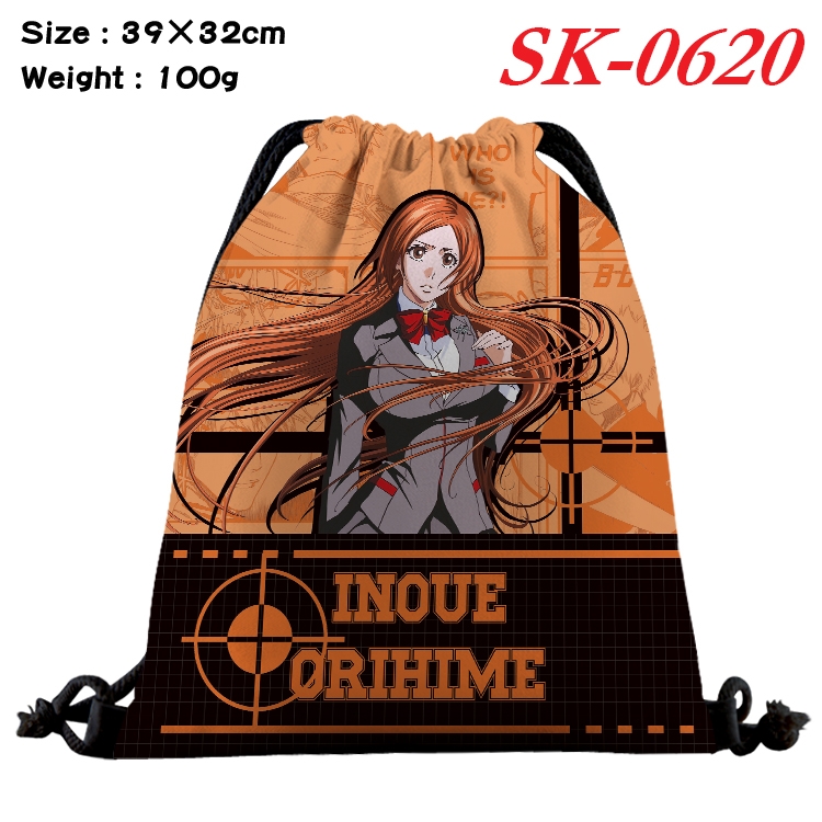 Bleach Anime perimeter waterproof nylon full color bundle pocket 39x32cm SK-0620A