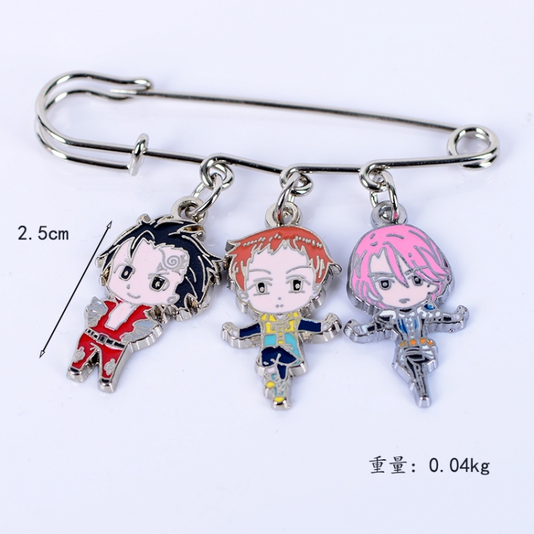 The Seven Deadly Sins Anime metal brooch bag accessories pants waist clip price for 5 pcs
