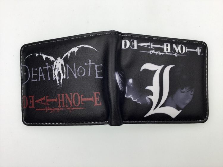 Death note two fold  Short wallet 11X9.5CM 60G   B1367