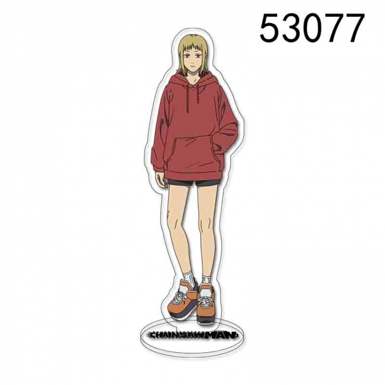Chainsaw man Anime characters acrylic Standing Plates Keychain 15CM 53077