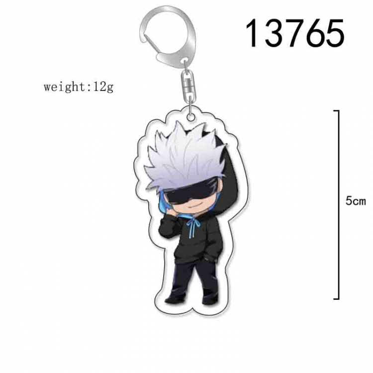 Jujutsu Kaisen Anime Acrylic Keychain Charm price for 5 pcs 13765