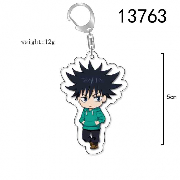 Jujutsu Kaisen Anime Acrylic Keychain Charm price for 5 pcs 13763