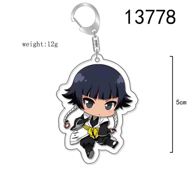 Bleach Anime Acrylic Keychain Charm price for 5 pcs 13778