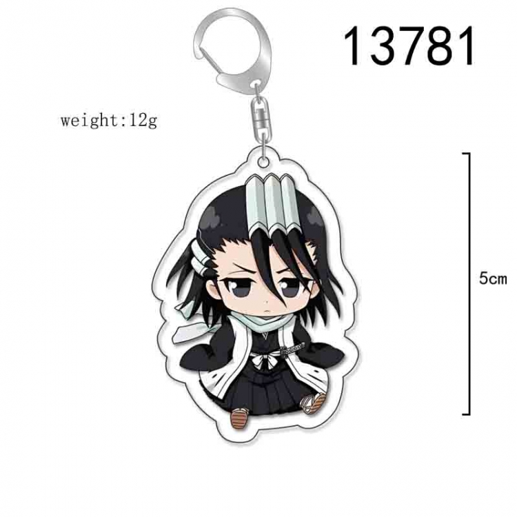 Bleach Anime Acrylic Keychain Charm price for 5 pcs 13781