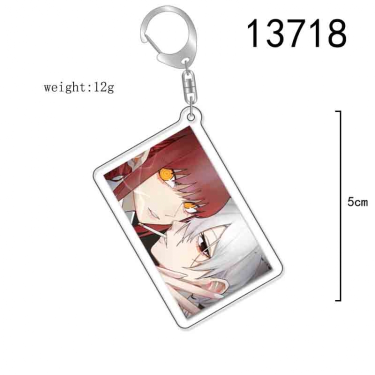 Chainsaw man Anime Acrylic Keychain Charm price for 5 pcs 13718