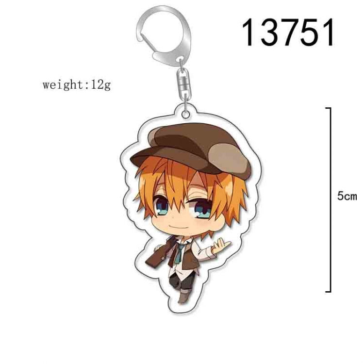 Toilet-bound Hanako-kun Anime Acrylic Keychain Charm price for 5 pcs 13751