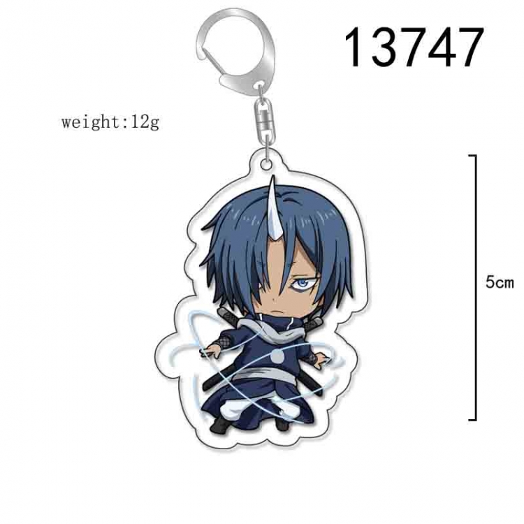 That Time I Got Slim Anime Acrylic Keychain Charm price for 5 pcs 13747