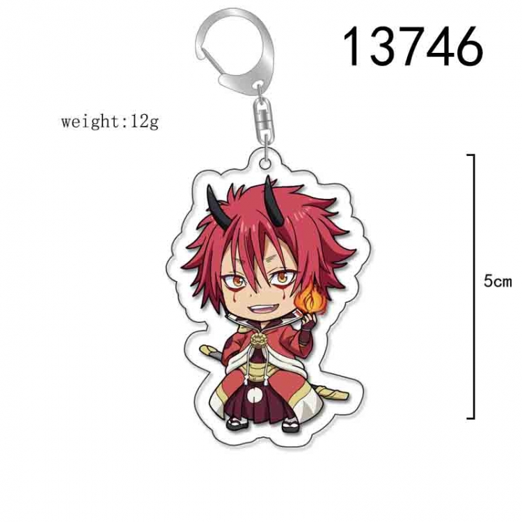 That Time I Got Slim Anime Acrylic Keychain Charm price for 5 pcs 13746