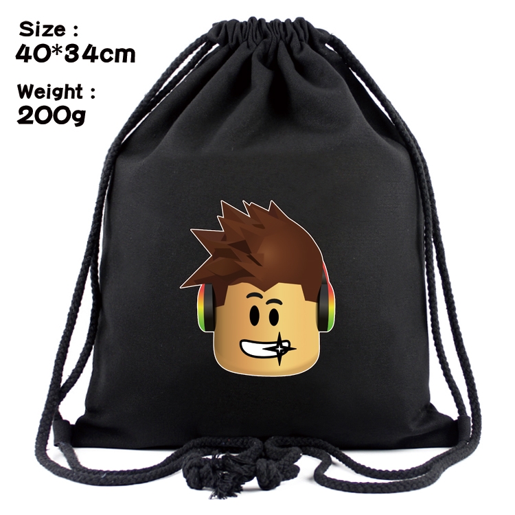 ROBLOX Anime Coloring Book Drawstring Backpack 40X34cm 200g