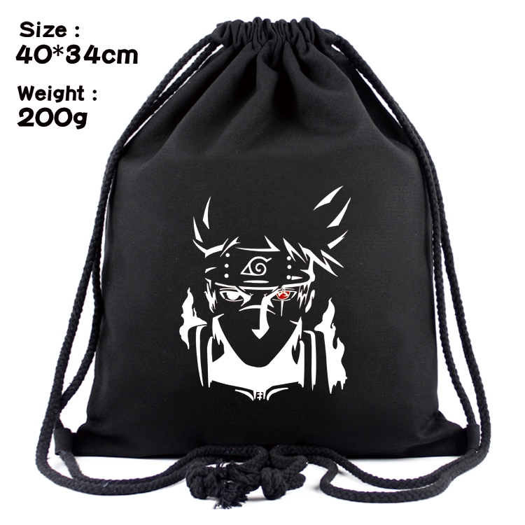 Naruto Anime Coloring Book Drawstring Backpack 40X34cm 200g