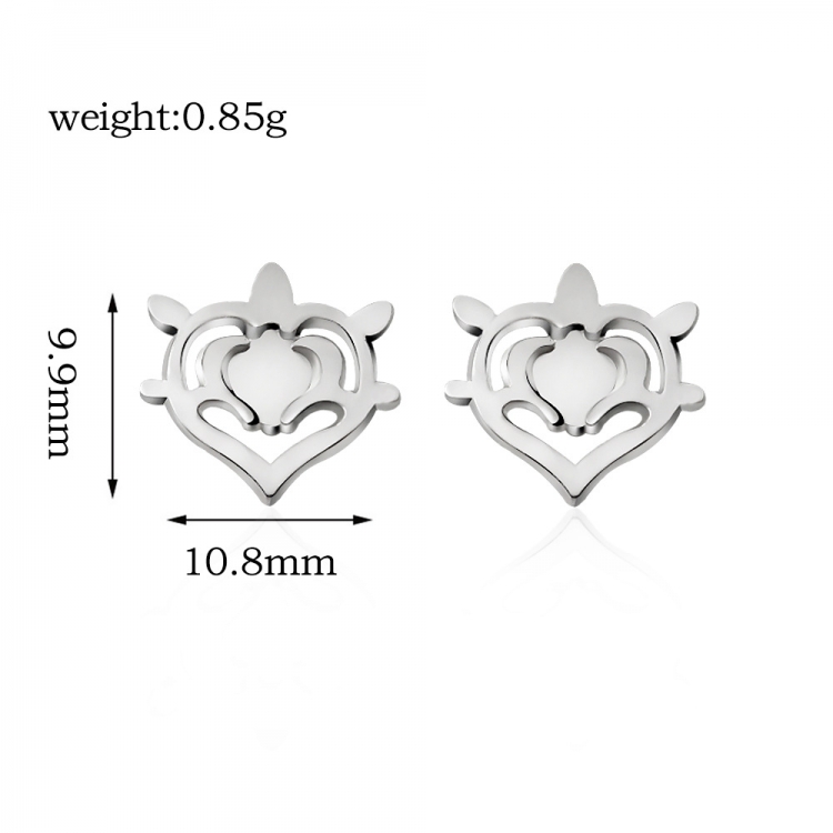Genshin Impact Seven element earrings Metal earrings anime COS earrings  price for 5 pairs OPP packaging E00158-06