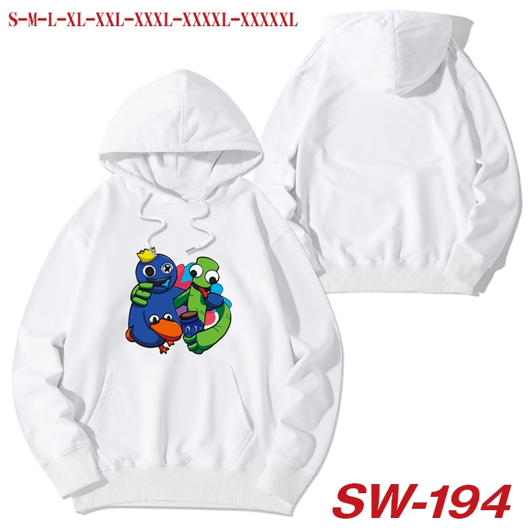 Rainbow friends Anime white hooded sweater from S to 5XL SW-194